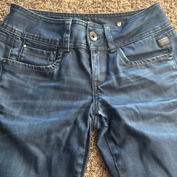 G-Star Raw 27 x 30 Dark Wash New Ford Straight WMN - Picture 6 of 12